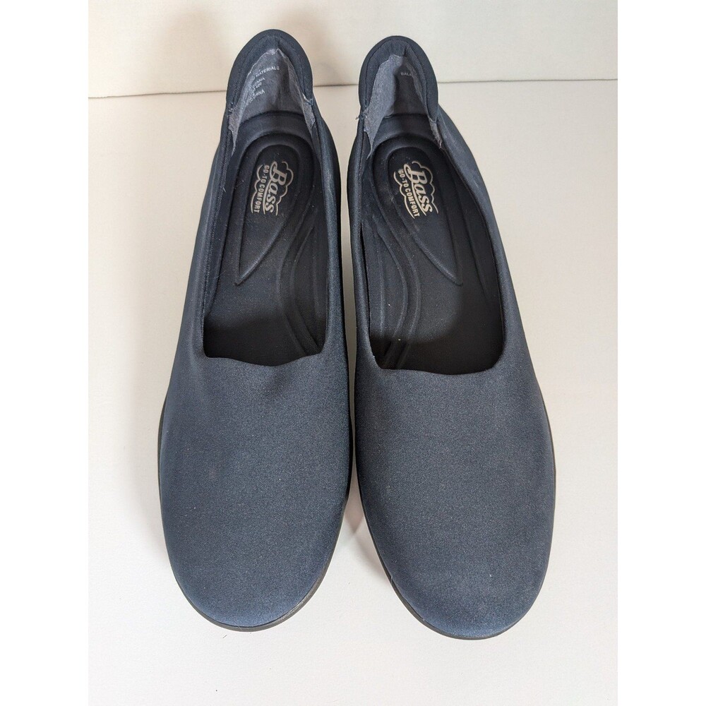 Bass Women's Navy Slip-On Comfort Shoes